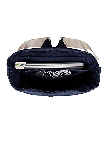 Le sac à dos Scandinave Ansvar en coton bio avec compartiment laptop pour homme ou femme
