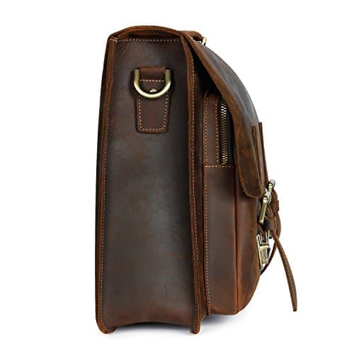 Joli profil pour ce cartable masculin aveccompartiment pour ordinateur portable