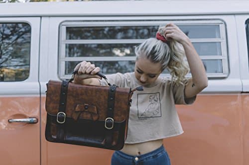 Sac cartable Vintage et féminin Ecosusi