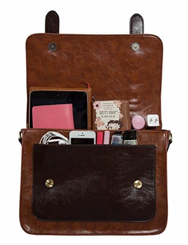 sac cartable sac à main rétro Ecosusiur un look glam et rétro
