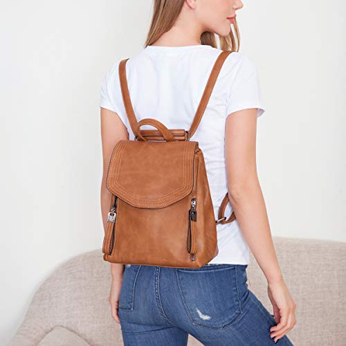 Mini sac à dos en cuir pour femme