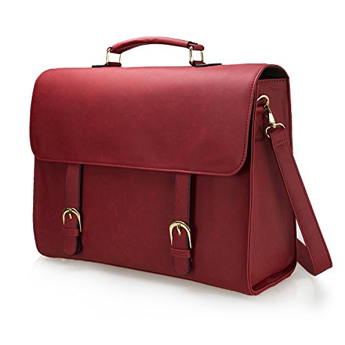 Sacoche cartable rouge pour femme estarer