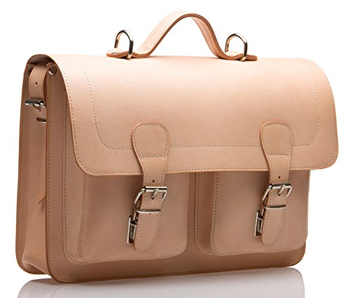 Cartable beige « Pierre » de Uberbag Cartable taille S