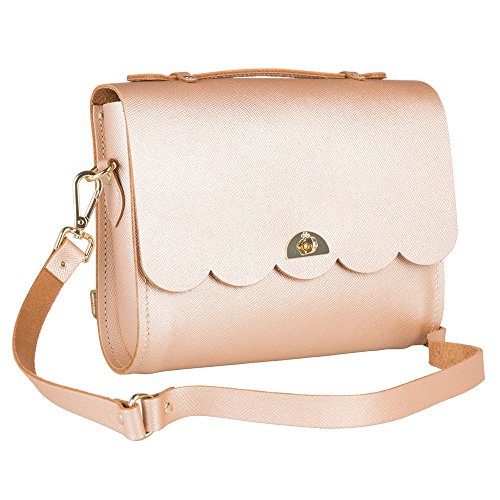 Sac cartable rétro Cambridge Satchel or pour femme original avec bretelles ou bandoulière