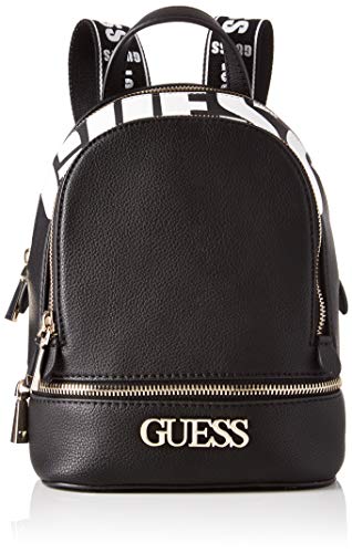 Sac à dos en cuir noir pour femme Guess