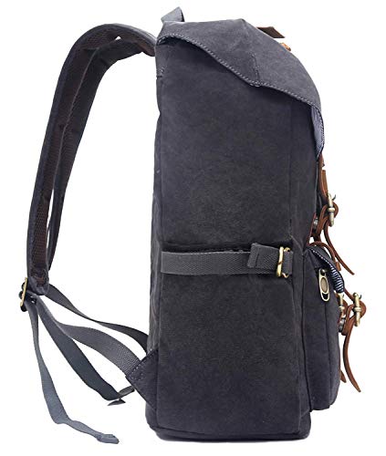 Ce grand sac à dos polyvalent EverVanz en cuir et toile ( 47 centimètres x 30 centimètres x 16 centimètres ) a un look résolument urbain aux notes exploratices tendances et un prix vraiment abordable !!