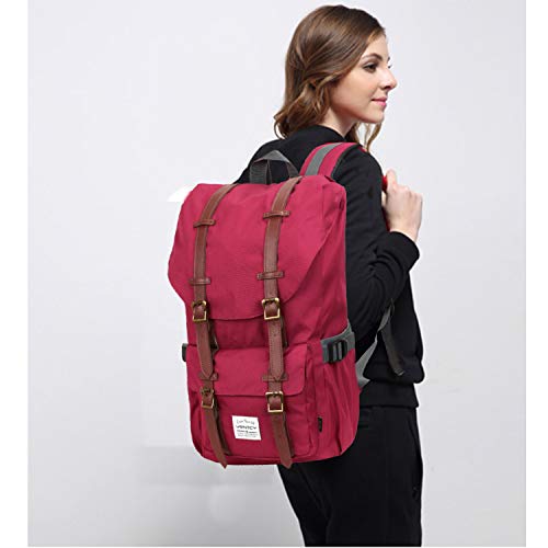 Sac à dos Ventcy en toile idéal avec son compartiment laptop 14 pouces pour un look working girl casual