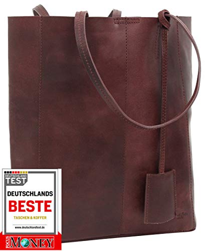 Sac Cartable cuir rouge pour femme, Esprit fourre-tout Vintage, Gusti