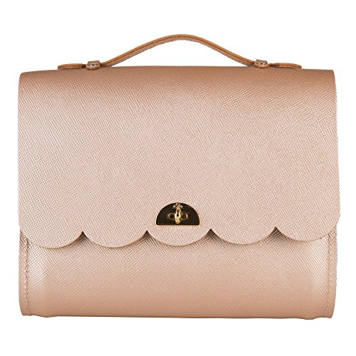 Sac cartable rétro Cambridge Satchel or pour femme original