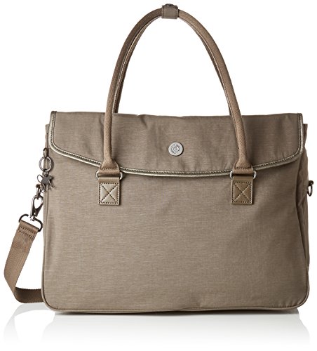 Sac cartable femme pour le travail Kipling Beige