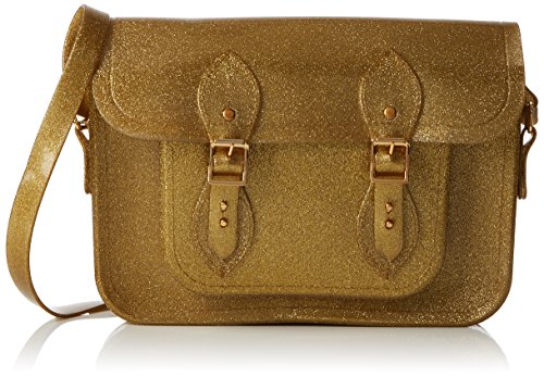 Sac cartable glamour Cambridge Satchel or pour femme original avec bandoulière