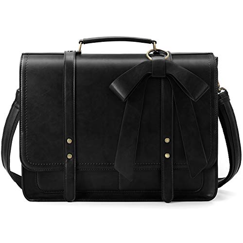 Sac cartable noir original pour femme