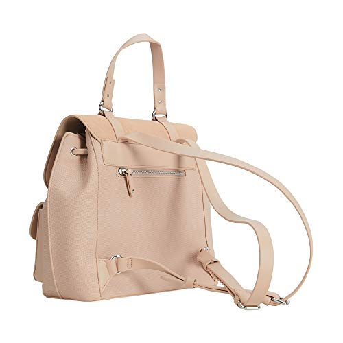 Sac cartable rose beige pour femme