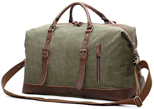 Le sac de voyage en toile et cuir Evervanz