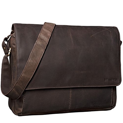 Sac messenger en cuir pour un look casual ou éudiant