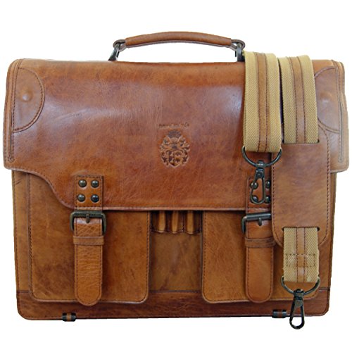poignée cartable kepler artisanal baron of maltzahn Cartable Kepler avec bandoulière amovible. Plus chic porté à la main...