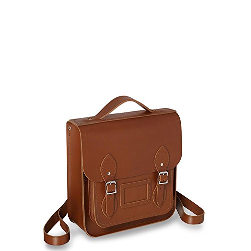 Petit sac à dos en cuir rouge pour adulte avec bretelles ajustables, Cambridge Satchel, backpack