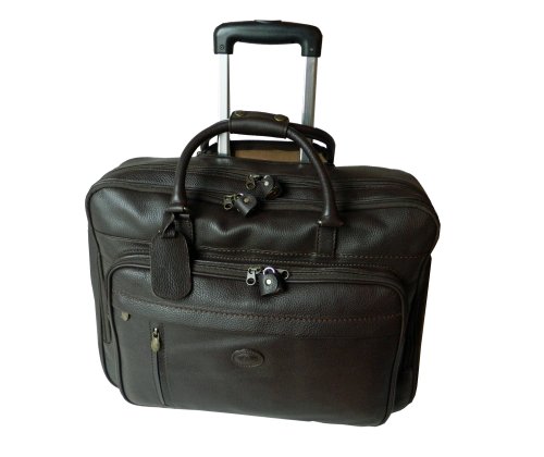 La valise pilote en cuir